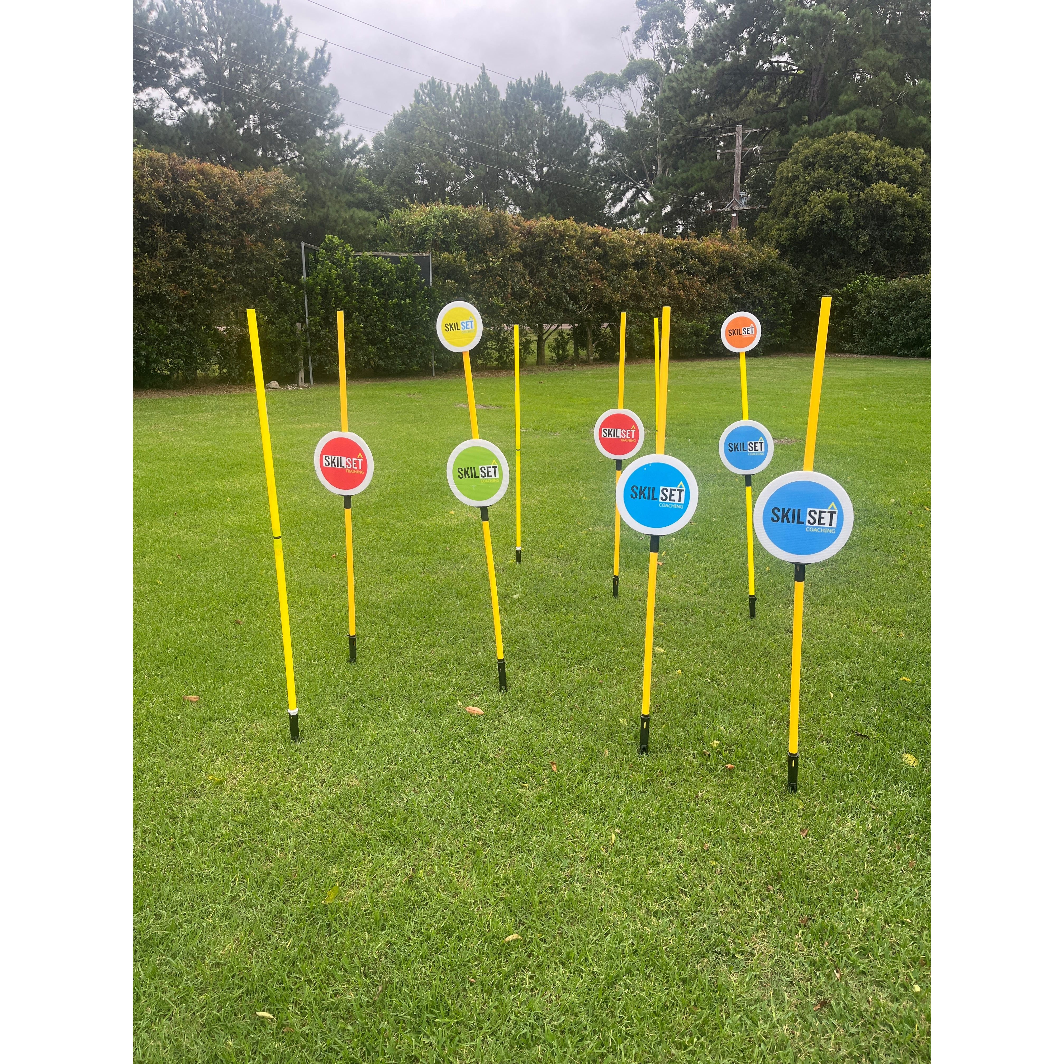 Skilset Agility Pole and Target Kit