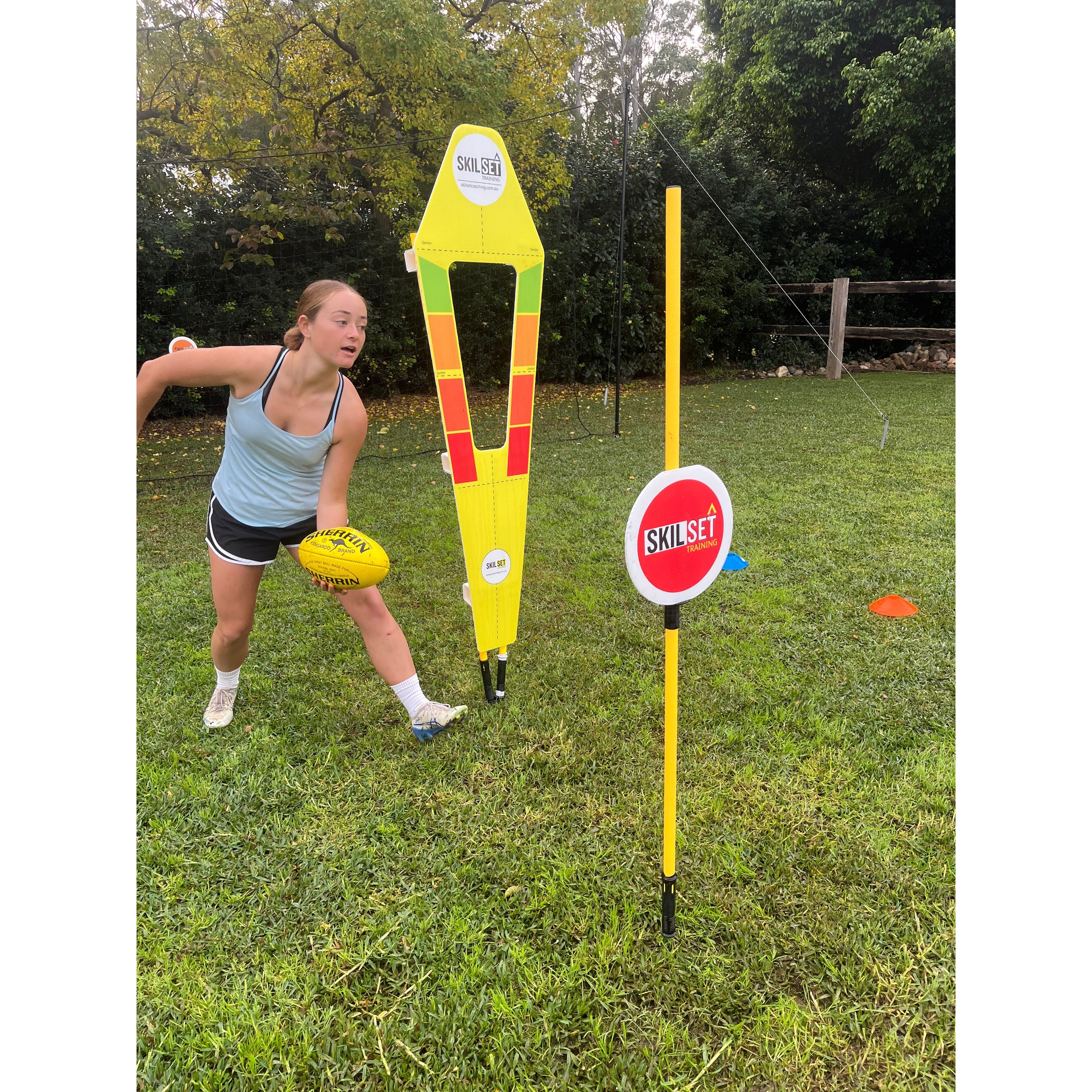 Skilset Agility Pole and Target Kit